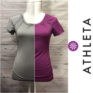 EUC [ Athleta ] Northern Lights Tee Bundle